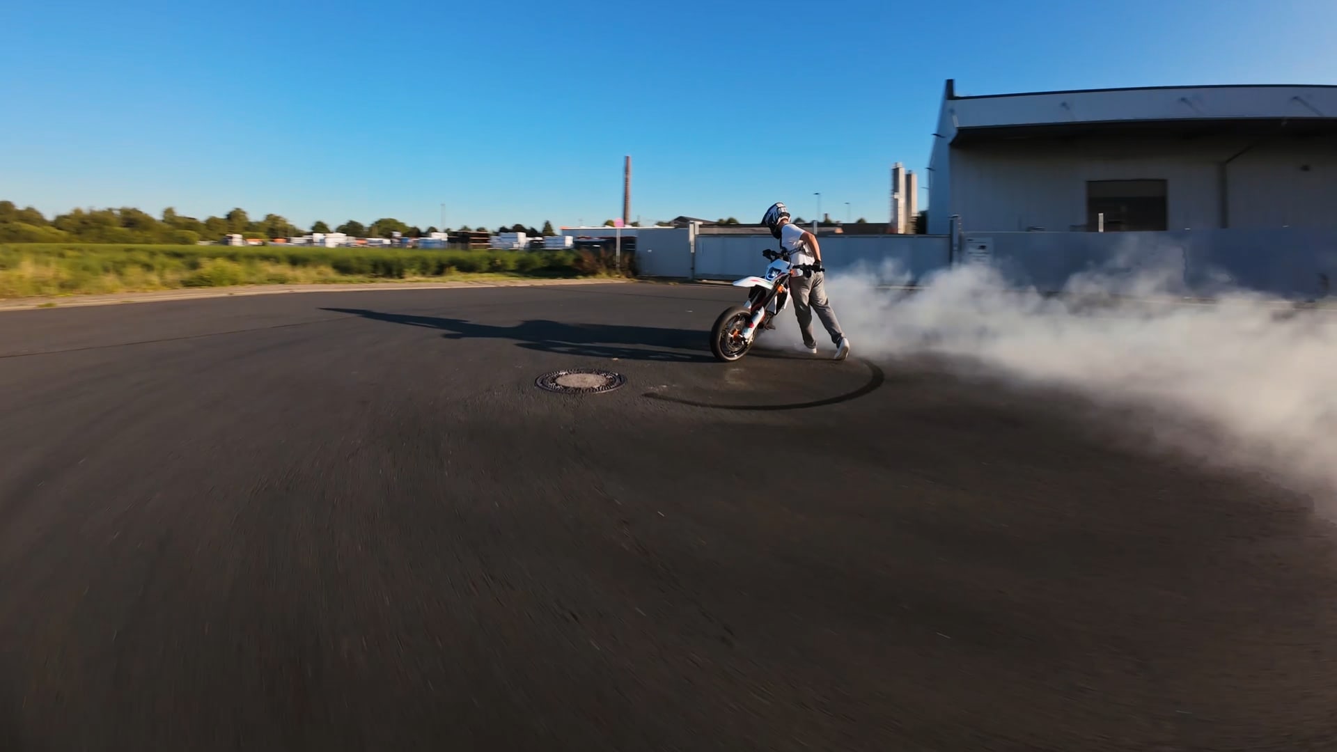 FPV-Verfolgungsflug, Sportaufnahmen für Motorsport